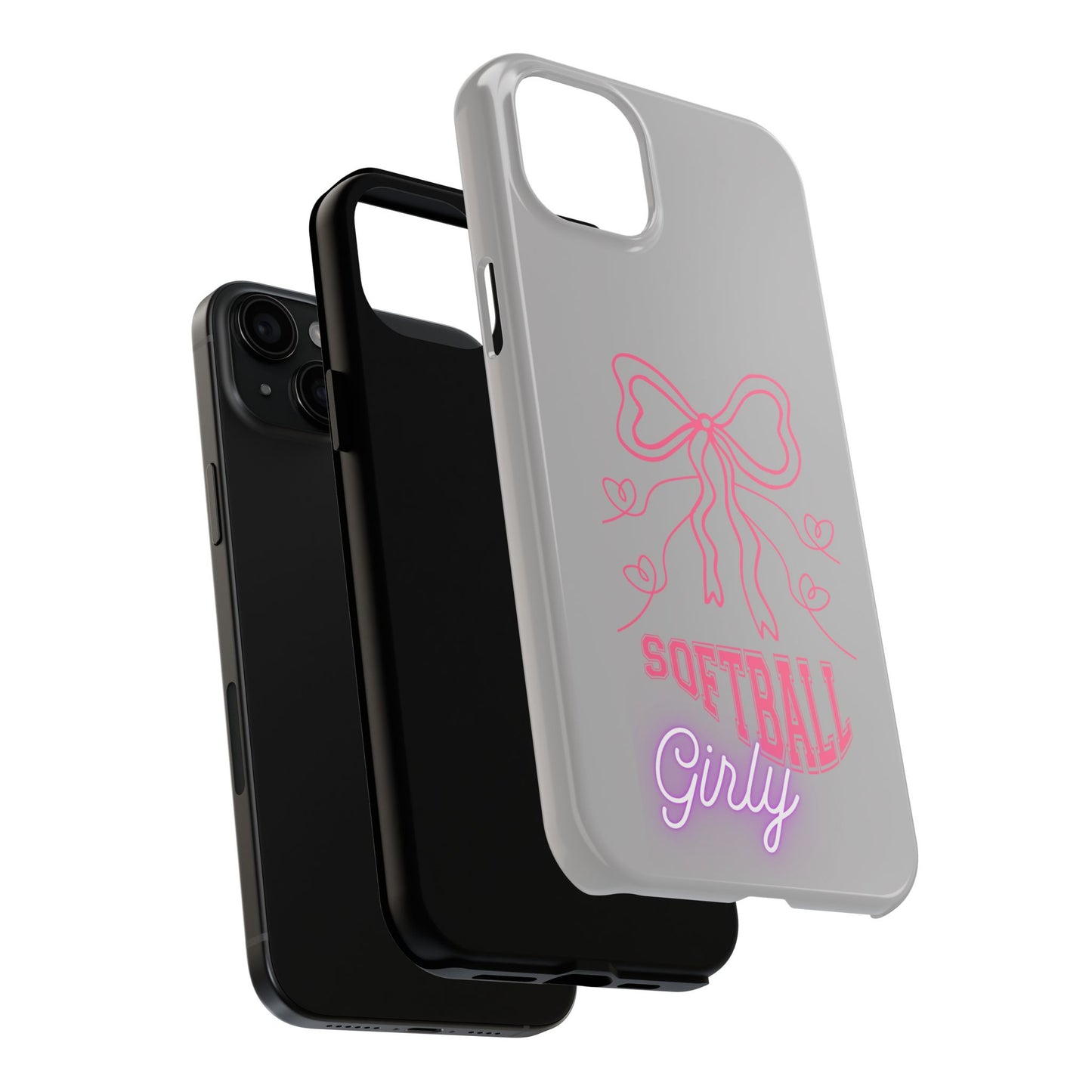 SOFTBALL GIRLY IPHONE AND SAMSUNG || Tough Phone Cases