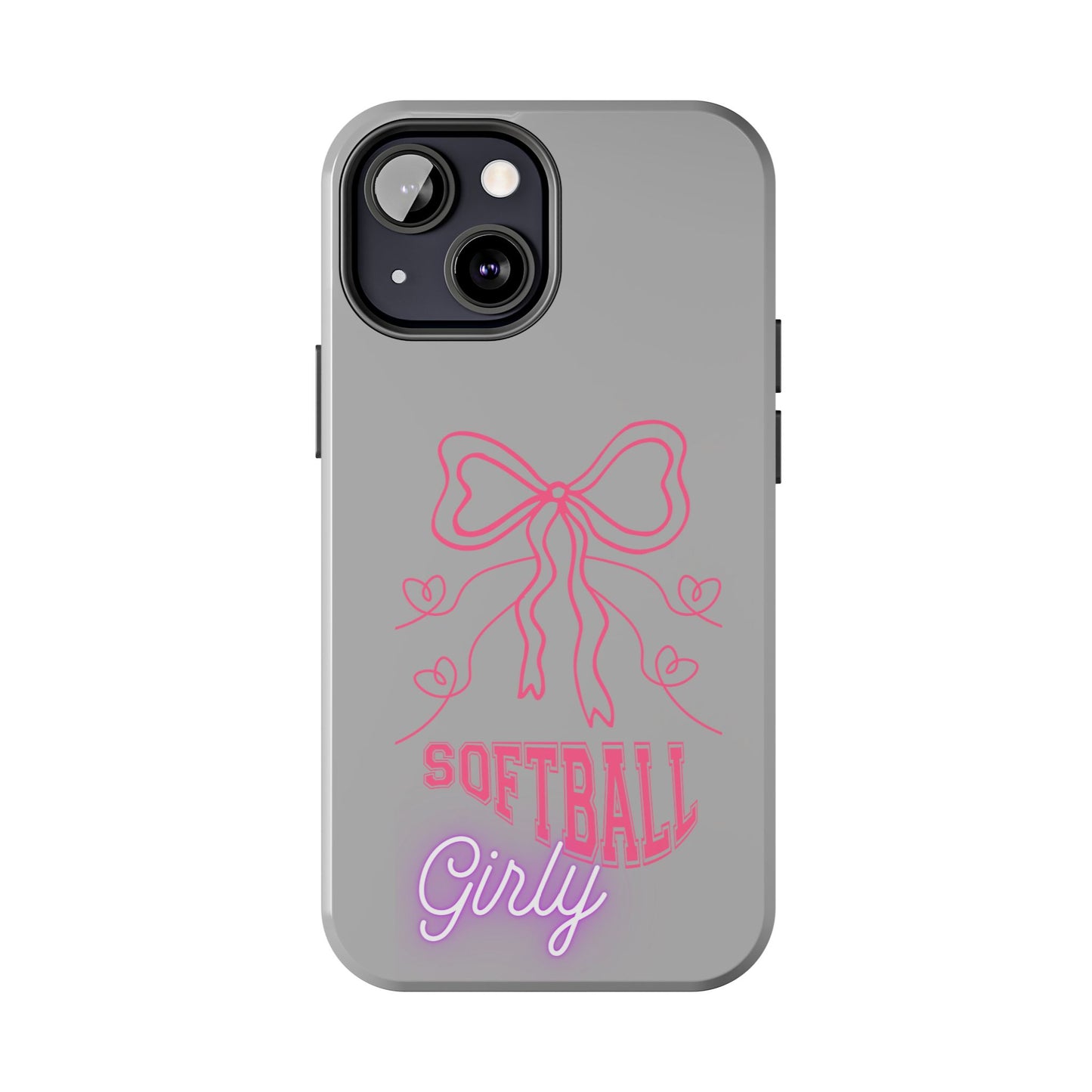 SOFTBALL GIRLY IPHONE AND SAMSUNG || Tough Phone Cases