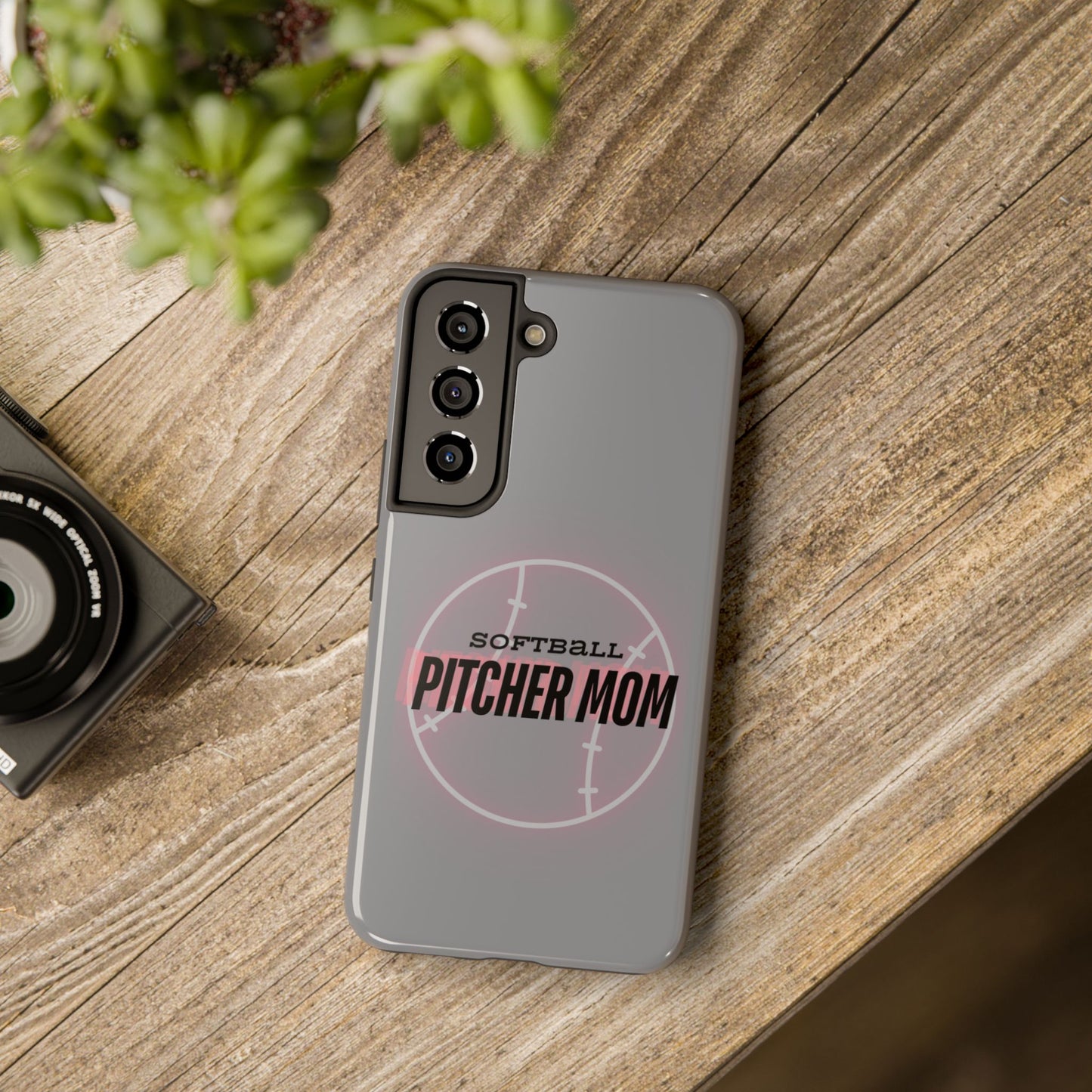 PITCHER MOM IPHONE AND SAMSUNG || Tough Phone Cases