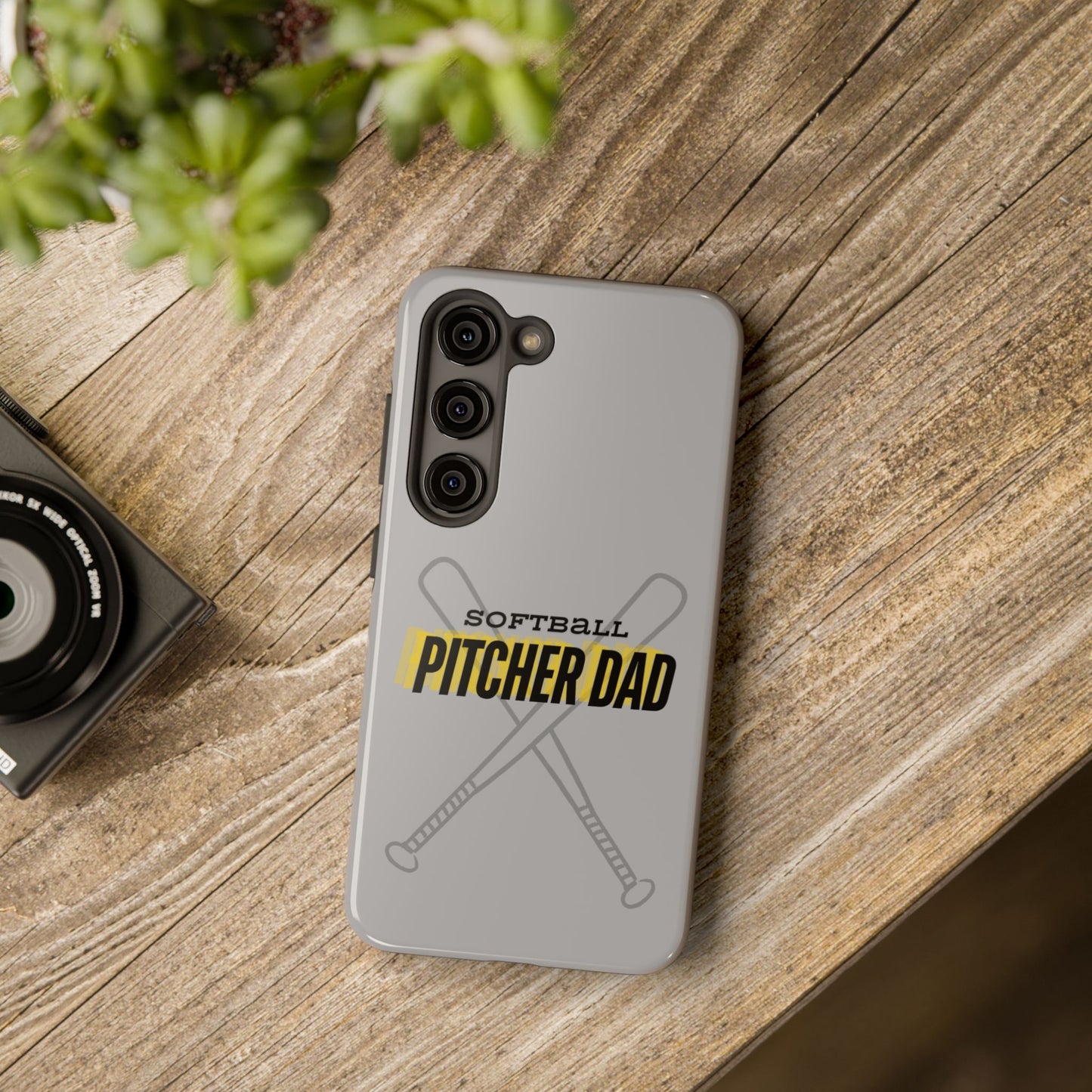 PITCHER DAD IPHONE AND SAMSUNG || Tough Phone Cases