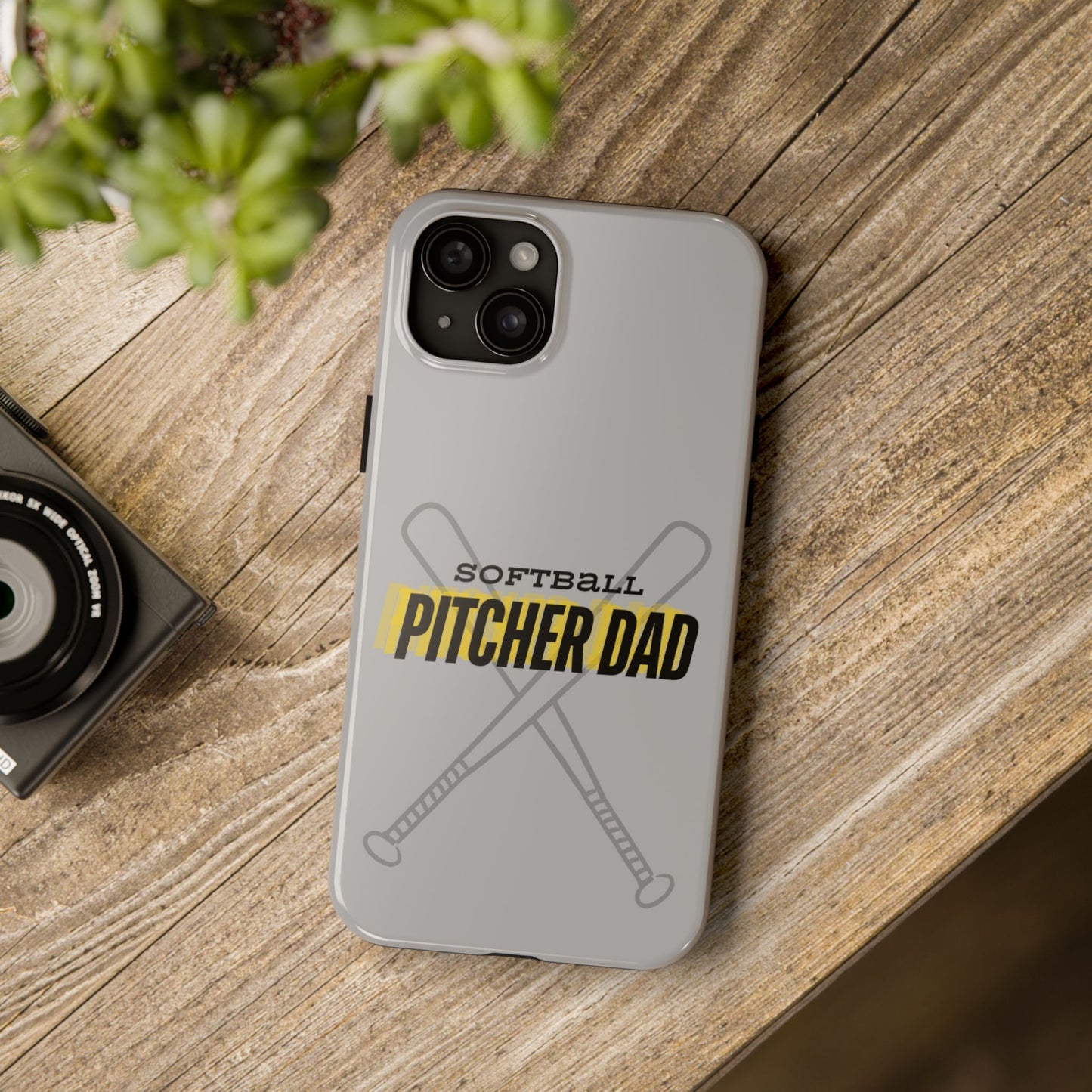 PITCHER DAD IPHONE AND SAMSUNG || Tough Phone Cases