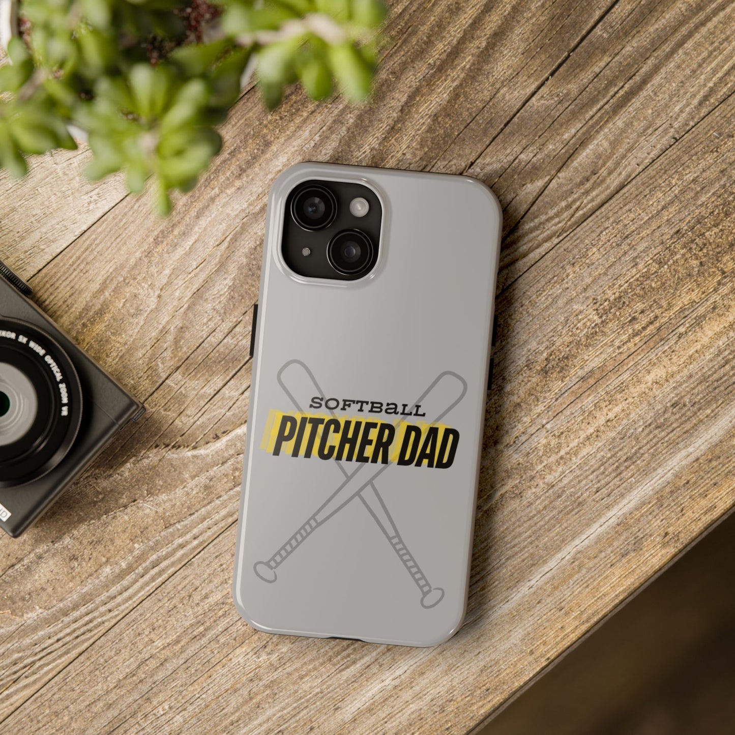 PITCHER DAD IPHONE AND SAMSUNG || Tough Phone Cases