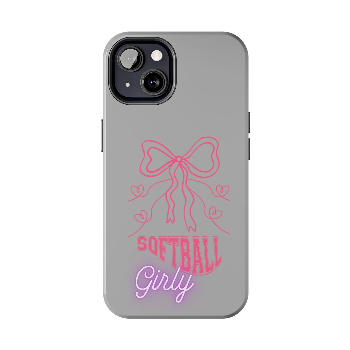 SOFTBALL GIRLY IPHONE AND SAMSUNG || Tough Phone Cases