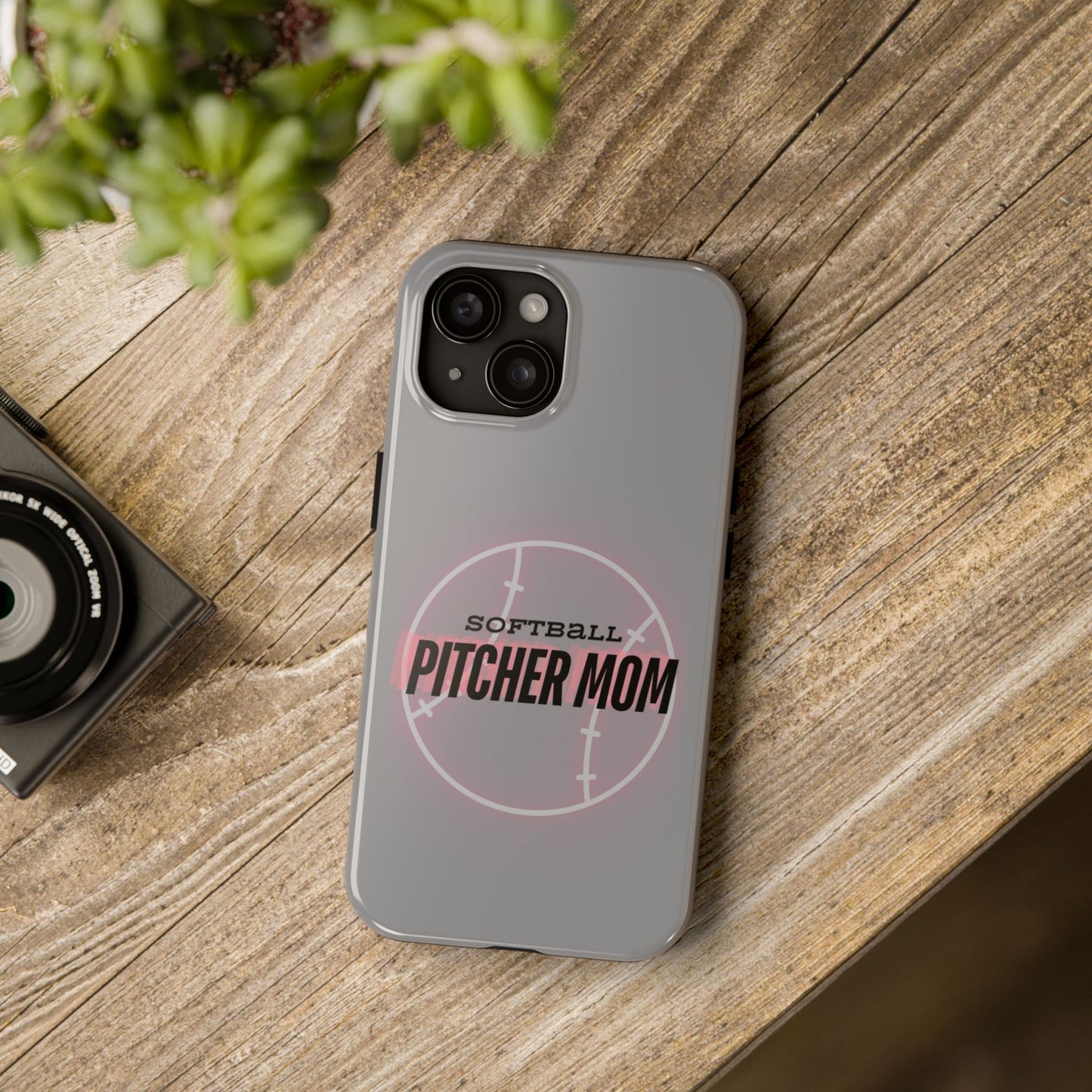 PITCHER MOM IPHONE AND SAMSUNG || Tough Phone Cases