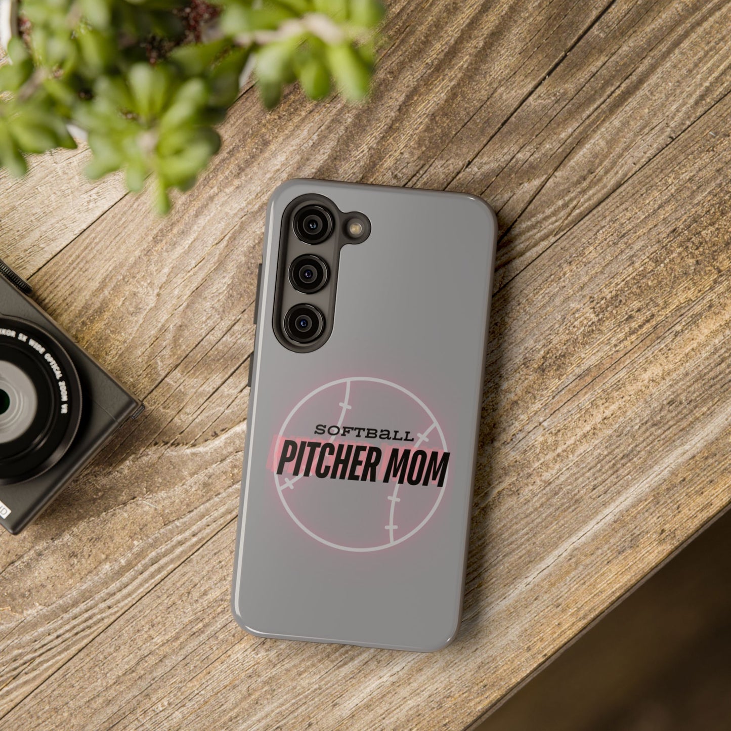 PITCHER MOM IPHONE AND SAMSUNG || Tough Phone Cases