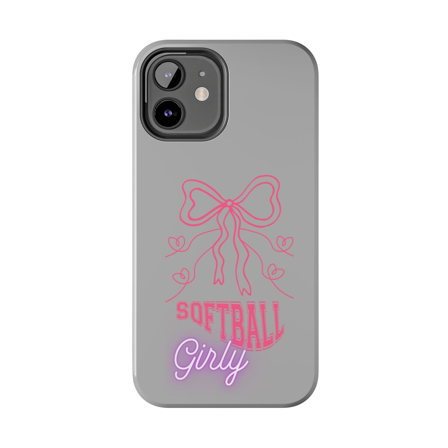 SOFTBALL GIRLY IPHONE AND SAMSUNG || Tough Phone Cases