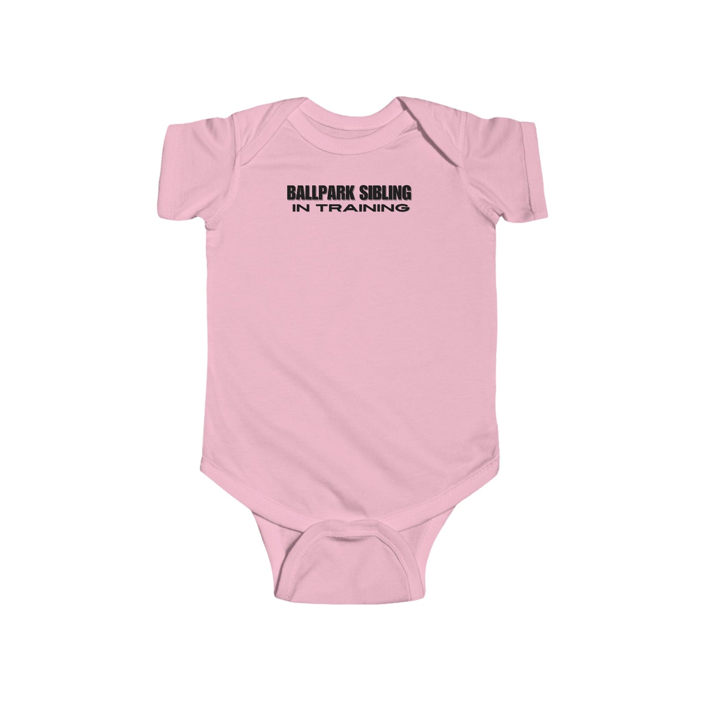 BALLPARK SIBLING IN TRAINING || Infant Fine Jersey Bodysuit NB - 24M