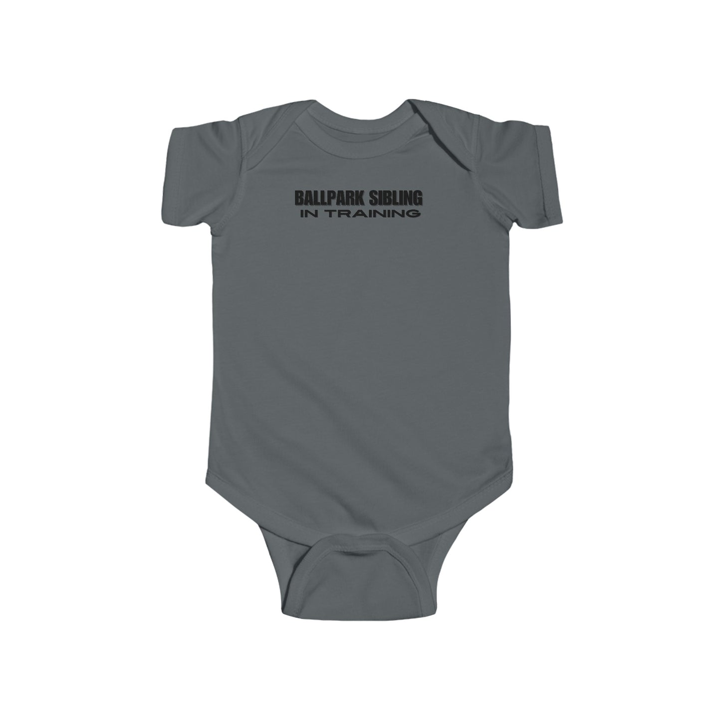 BALLPARK SIBLING IN TRAINING || Infant Fine Jersey Bodysuit NB - 24M