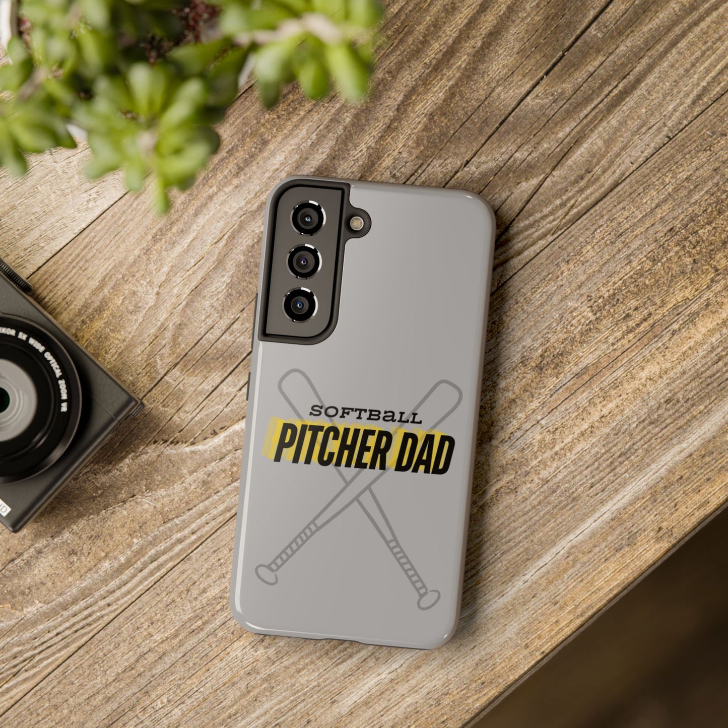 PITCHER DAD IPHONE AND SAMSUNG || Tough Phone Cases