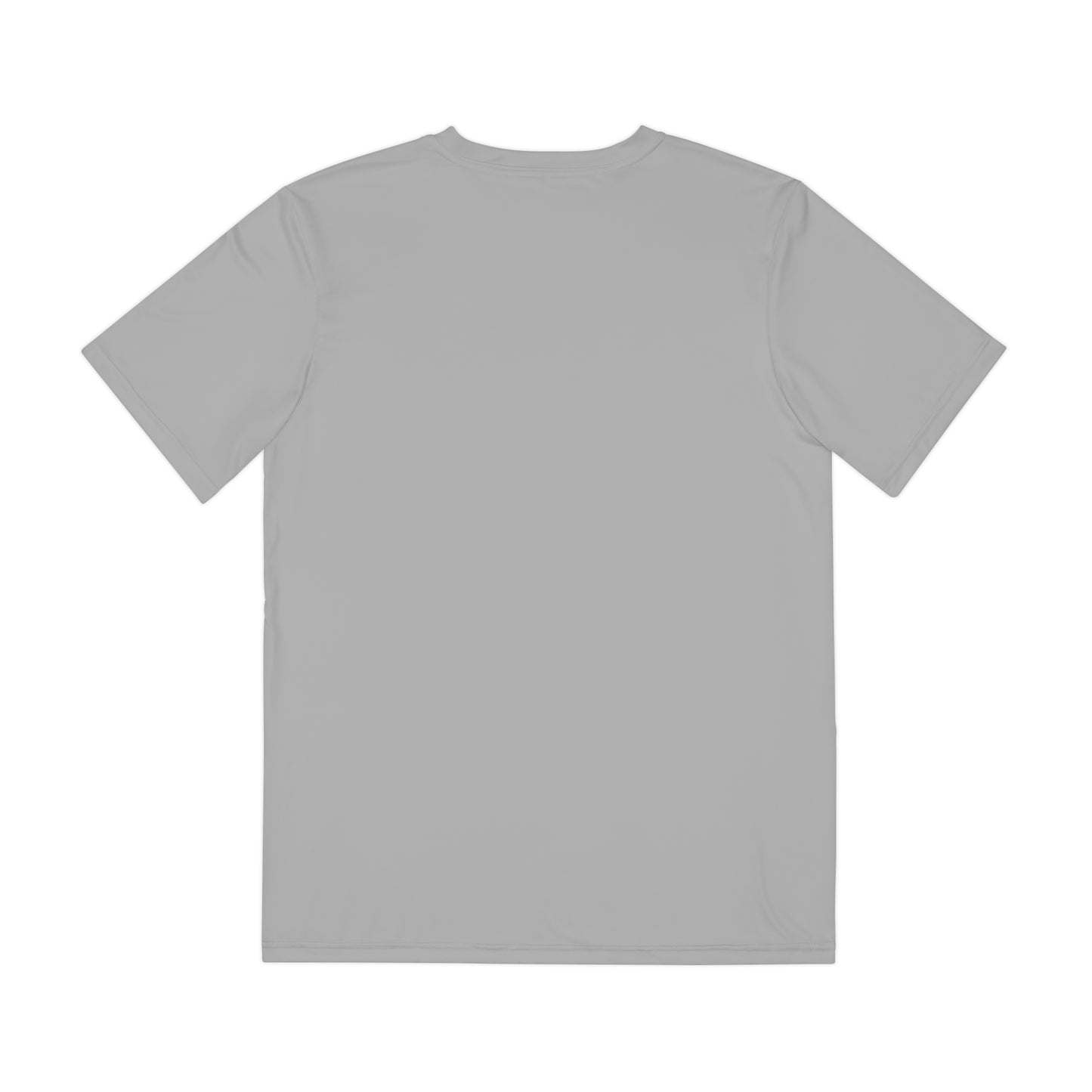 SHORT SLEEVE GREY | LOOKED GOOD FROM HERE BLUE || Men's Moisture Wicking Polyester Tee