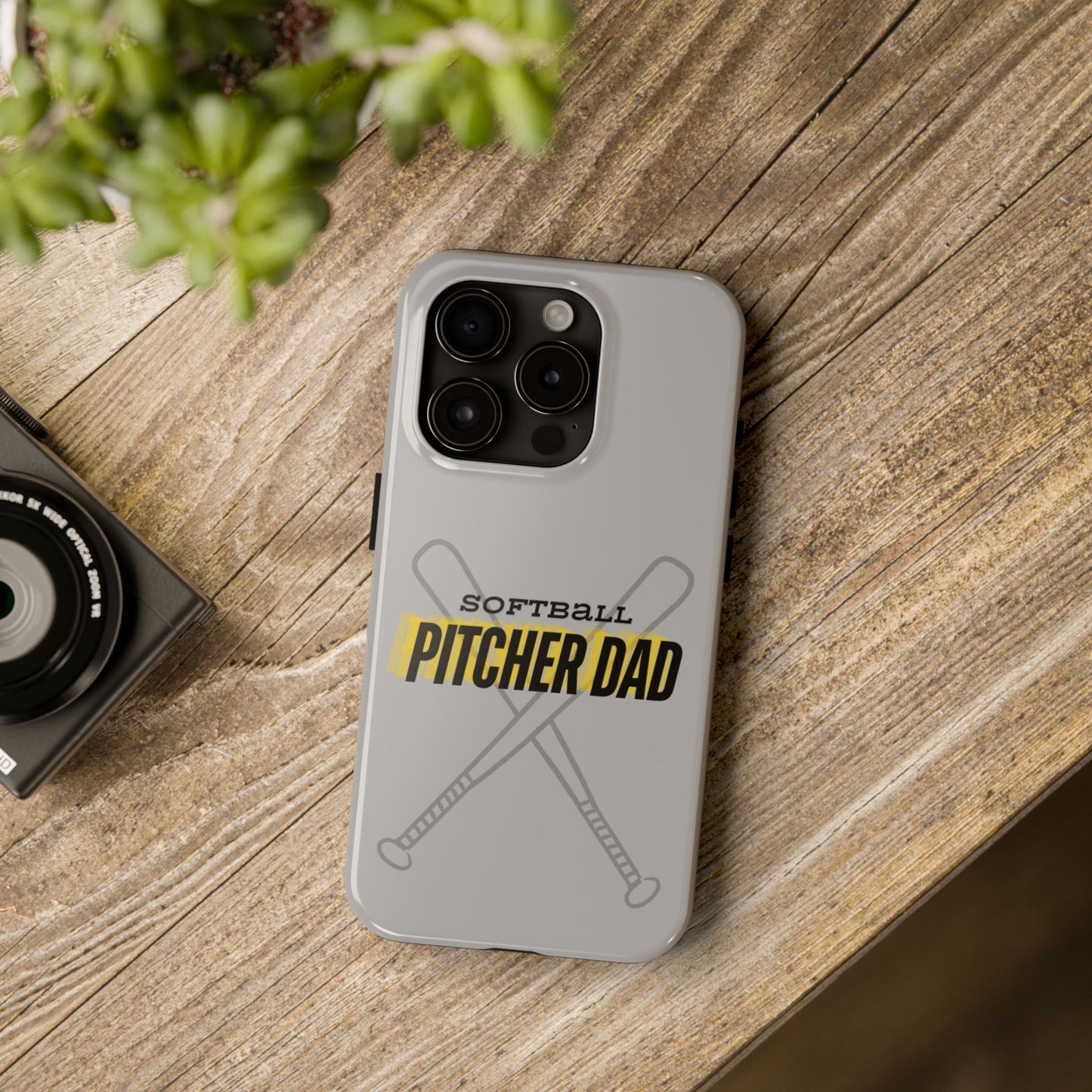 PITCHER DAD IPHONE AND SAMSUNG || Tough Phone Cases