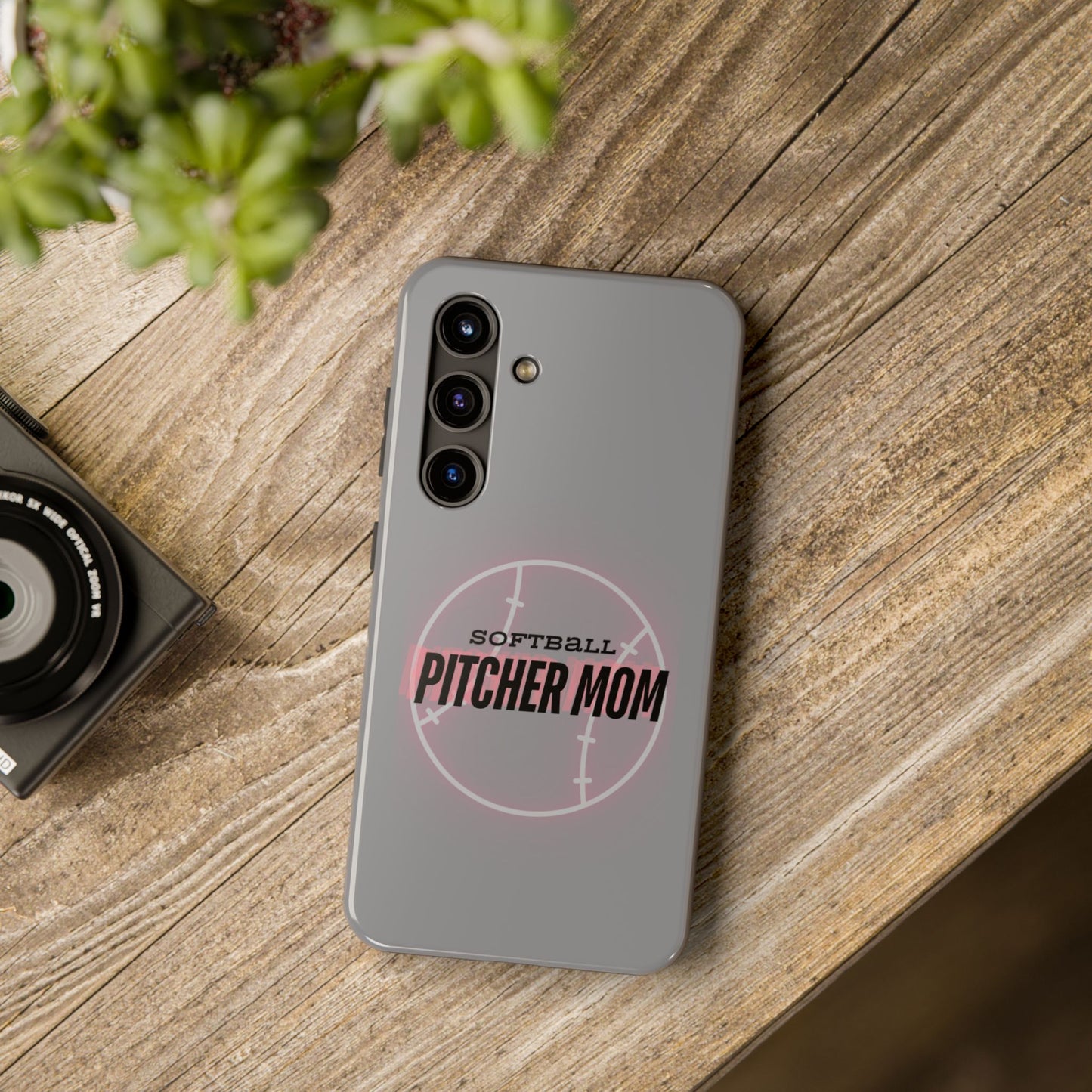 PITCHER MOM IPHONE AND SAMSUNG || Tough Phone Cases