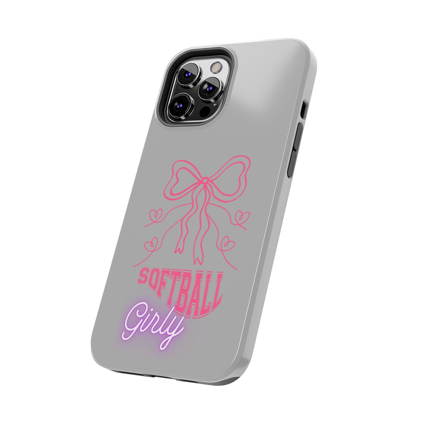 SOFTBALL GIRLY IPHONE AND SAMSUNG || Tough Phone Cases