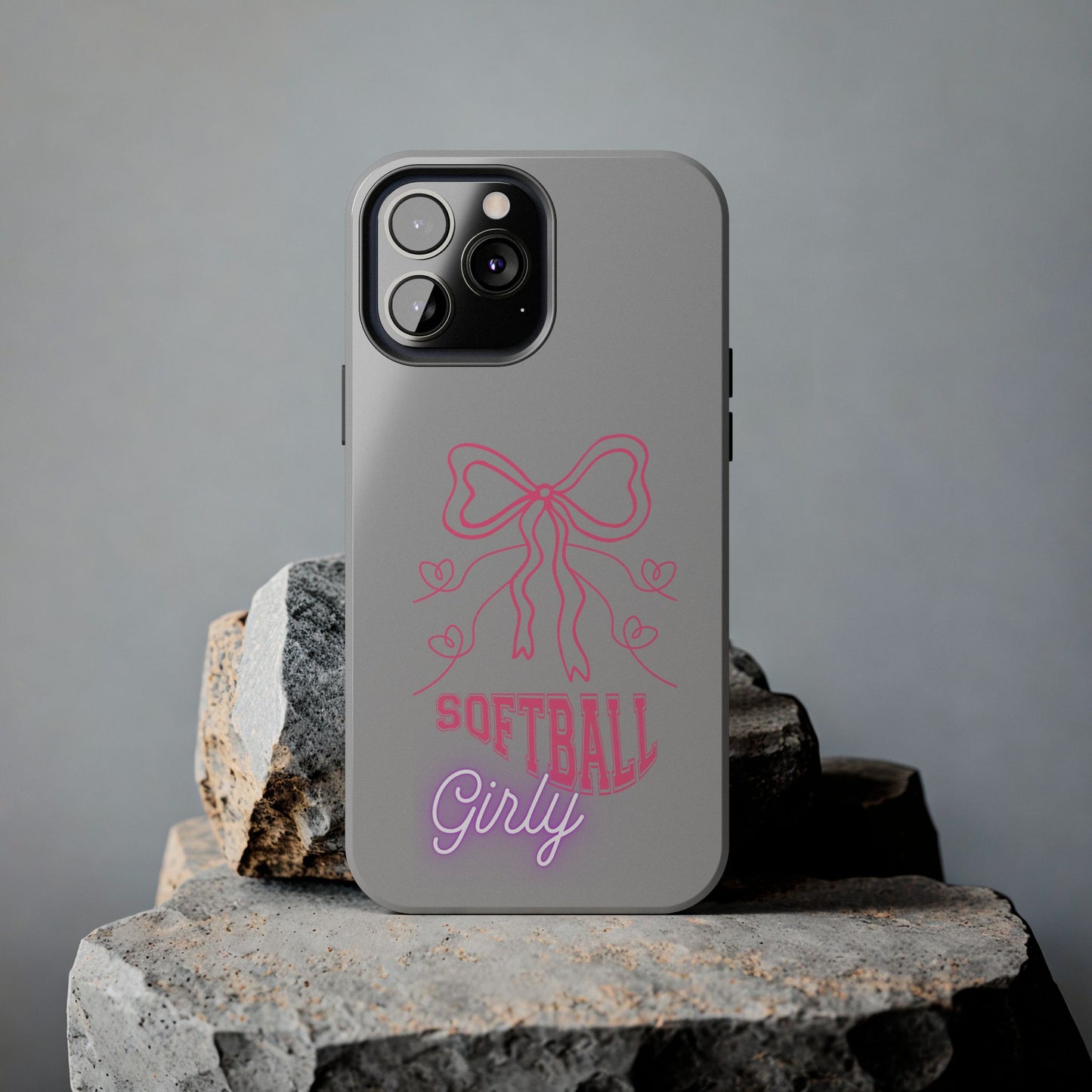 SOFTBALL GIRLY IPHONE AND SAMSUNG || Tough Phone Cases