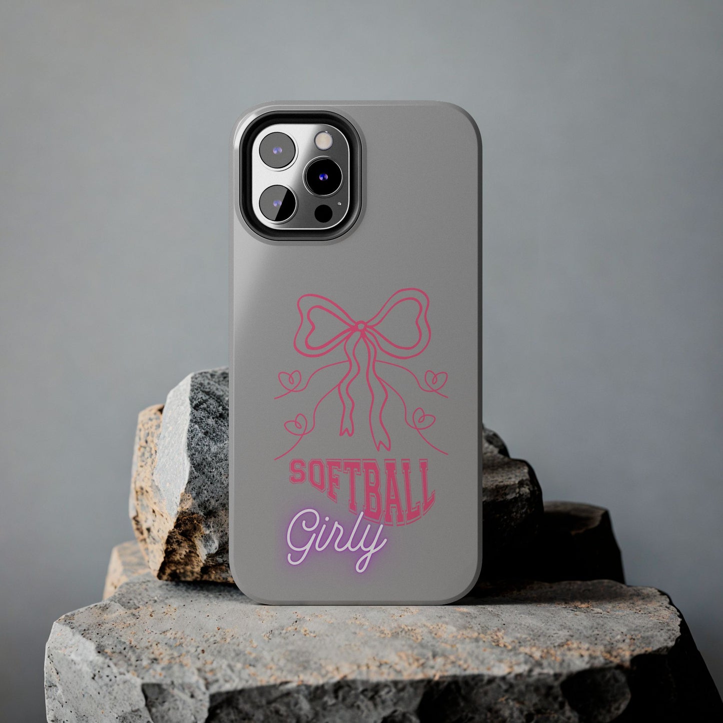 SOFTBALL GIRLY IPHONE AND SAMSUNG || Tough Phone Cases