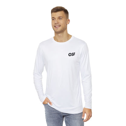 OnlySoftballFans Gear || Men's Moisture Wicking Long Sleeve Shirt