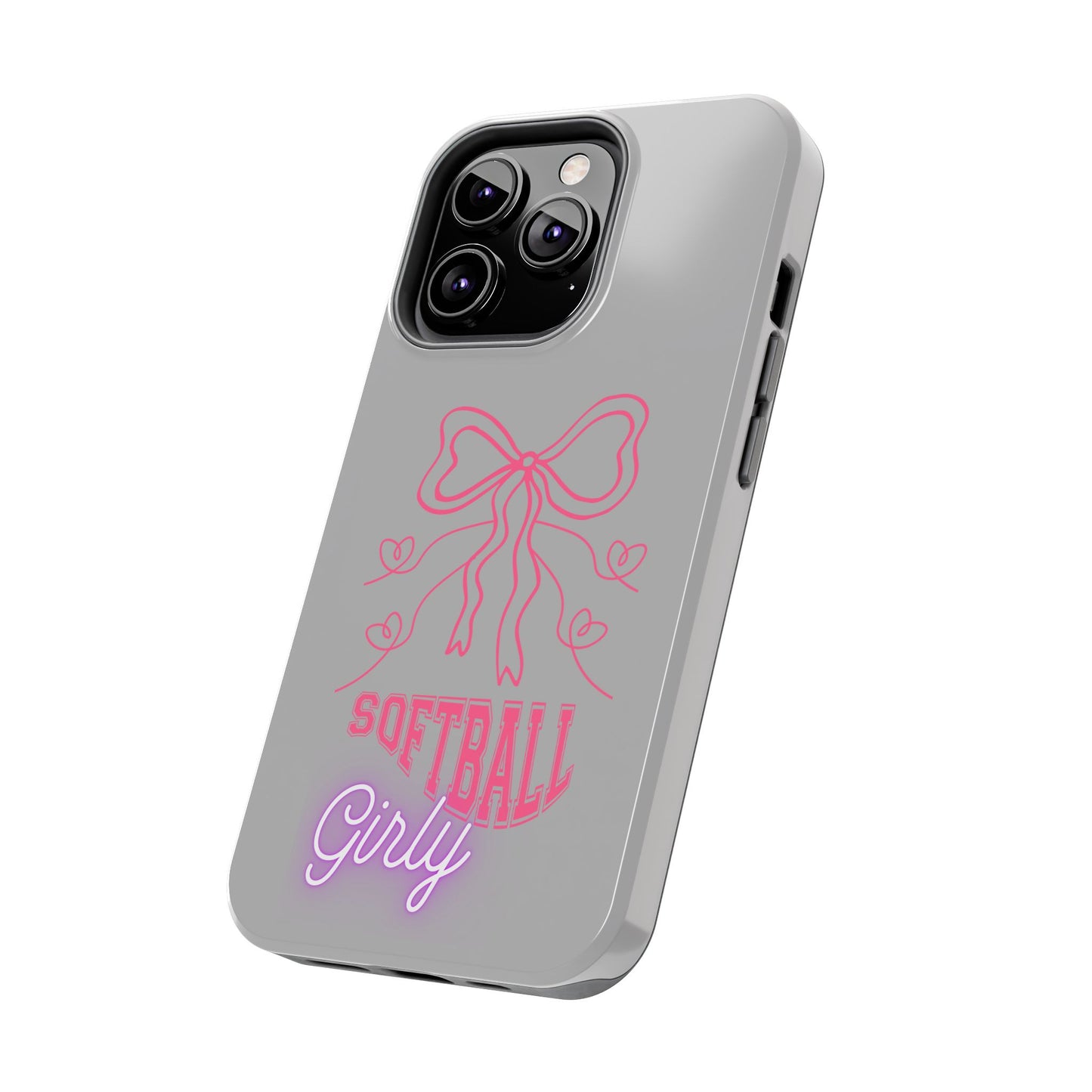 SOFTBALL GIRLY IPHONE AND SAMSUNG || Tough Phone Cases